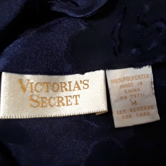 Vintage Victoria's Secret navy blue gown - Picture 6 of 6